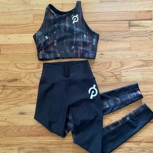 Peloton Sports Bra Leggings Set